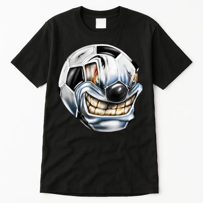 Angry Soccer Ball Tall T-Shirt