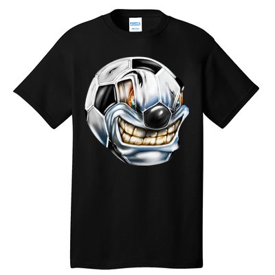 Angry Soccer Ball Tall T-Shirt