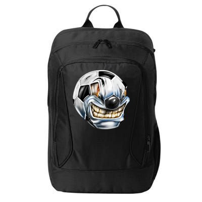 Angry Soccer Ball City Backpack