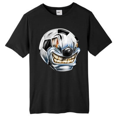 Angry Soccer Ball Tall Fusion ChromaSoft Performance T-Shirt