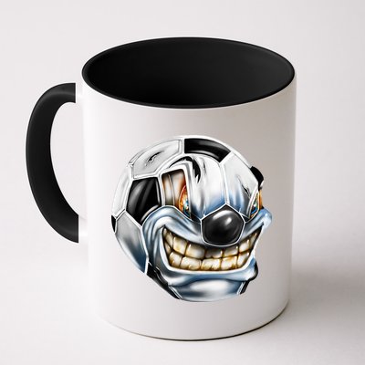 Angry Soccer Ball Mug