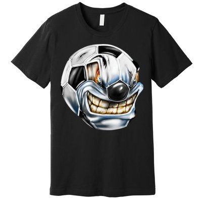 Angry Soccer Ball Premium T-Shirt