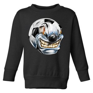 Angry Soccer Ball Toddler Sweatshirt