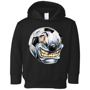 Angry Soccer Ball Toddler Hoodie