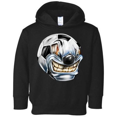 Angry Soccer Ball Toddler Hoodie
