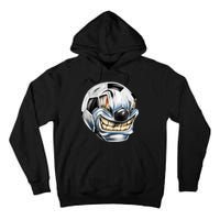 Angry Soccer Ball Tall Hoodie