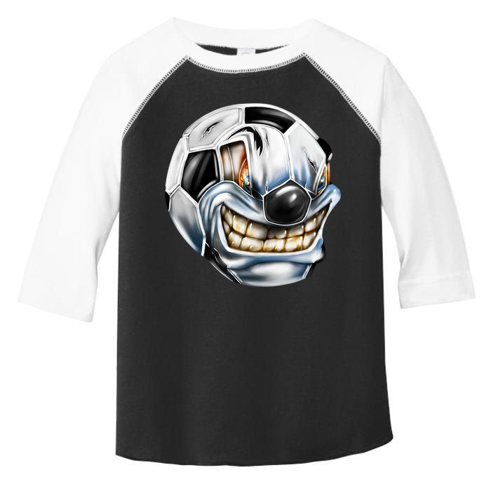 Angry Soccer Ball Toddler Fine Jersey T-Shirt