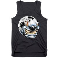 Angry Soccer Ball Tank Top