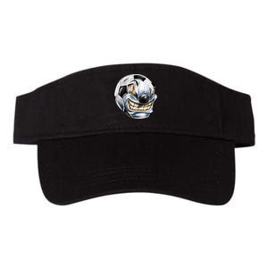 Angry Soccer Ball Valucap Bio-Washed Visor