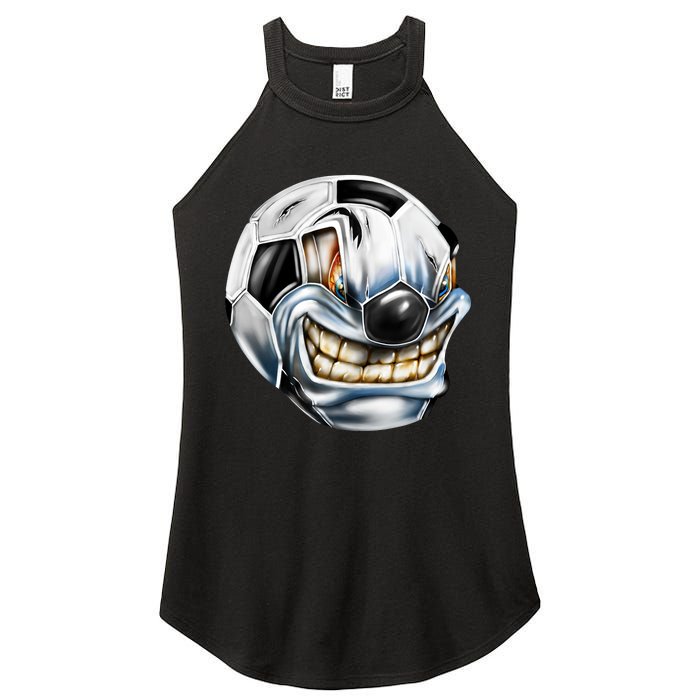 Angry Soccer Ball Women's Perfect Tri Rocker Tank