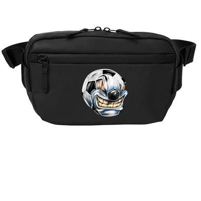 Angry Soccer Ball Crossbody Pack