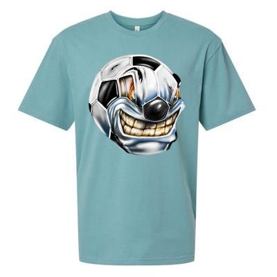 Angry Soccer Ball Sueded Cloud Jersey T-Shirt