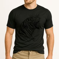 Angry Tiger Cooling Performance Crew T-Shirt