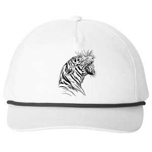 Angry Tiger Snapback Five-Panel Rope Hat