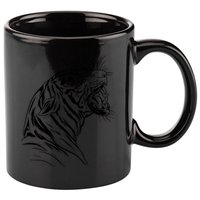Angry Tiger 11oz C Handle Ceramic Mug