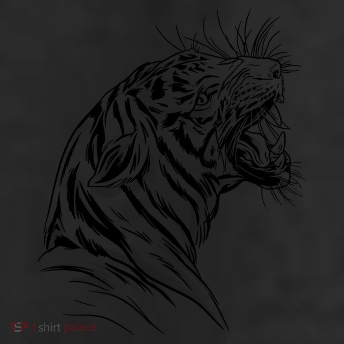 Angry Tiger Trucker Hat