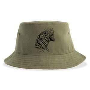 Angry Tiger Sustainable Bucket Hat