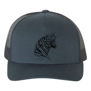 Angry Tiger Yupoong Adult 5-Panel Trucker Hat