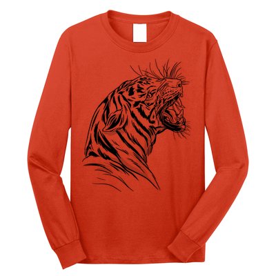 Angry Tiger Long Sleeve Shirt