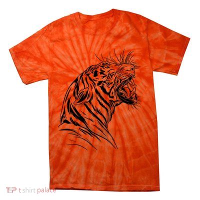 Angry Tiger Tie-Dye T-Shirt