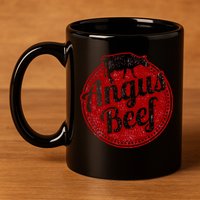 Angus Beef 11oz C Handle Ceramic Mug