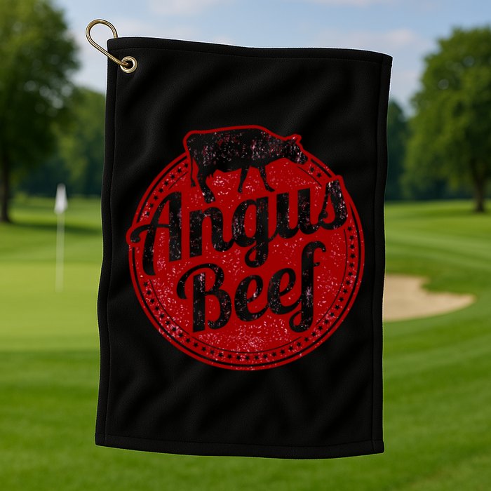Angus Beef Golf Towel