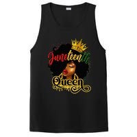 Afro Natural Hair Juneteenth Queen African American PosiCharge Competitor Tank