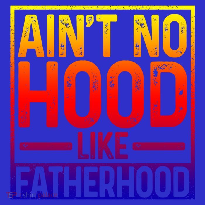 Ain't No Hood Like Fatherhood Funny Father Dad Gift Baby Bodysuit