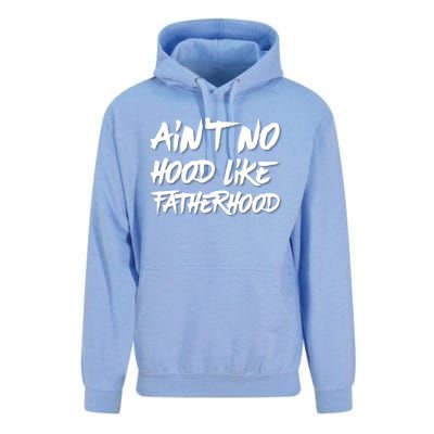 Ain't No Hood Like Fatherhood Gift Unisex Surf Hoodie