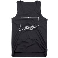 Apizza New Haven Pizza Award Winning Tomato Pie Connecticut Tank Top