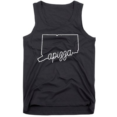 Apizza New Haven Pizza Award Winning Tomato Pie Connecticut Tank Top