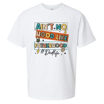 AinT No Hood Like Fatherhood Sueded Cloud Jersey T-Shirt