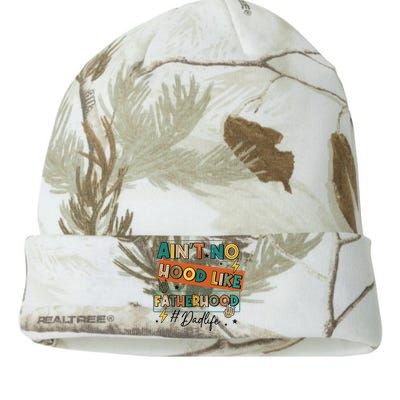 AinT No Hood Like Fatherhood Kati Licensed 12" Camo Beanie