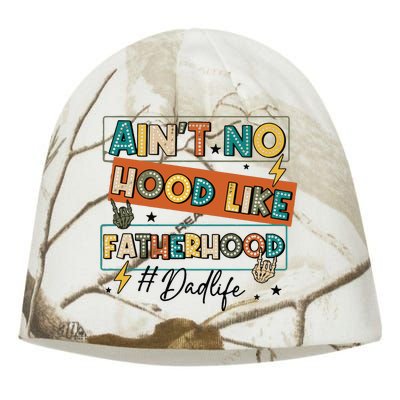 AinT No Hood Like Fatherhood Kati - Camo Knit Beanie