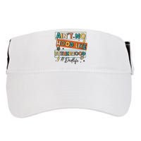 AinT No Hood Like Fatherhood Adult Drive Performance Visor