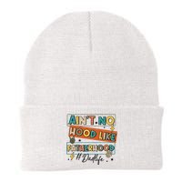 AinT No Hood Like Fatherhood Knit Cap Winter Beanie