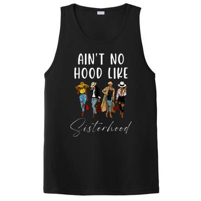 AinT No Hood Like Sisterhood Afro Sistas Black Women PosiCharge Competitor Tank