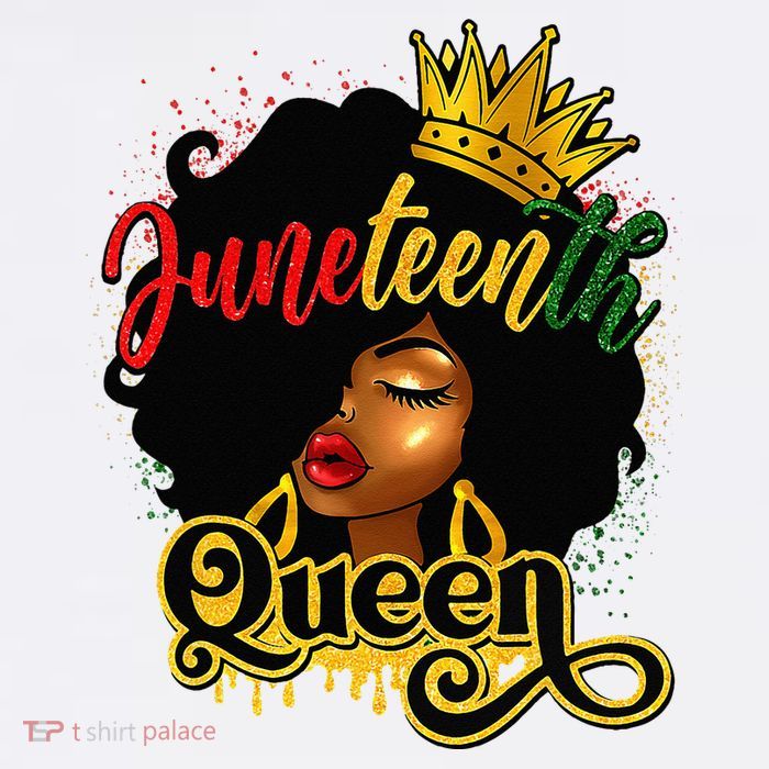 Afro Natural Hair Juneteenth Queen African American Flatbill Hat