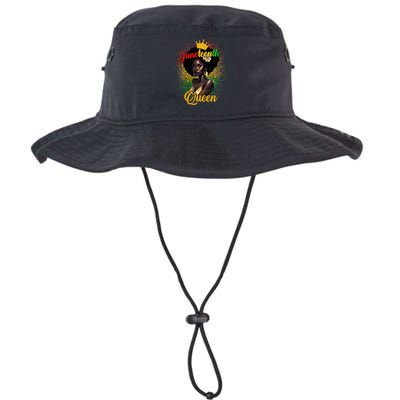 Afro Natural Hair Juneteenth Queen African American Bucket Hat