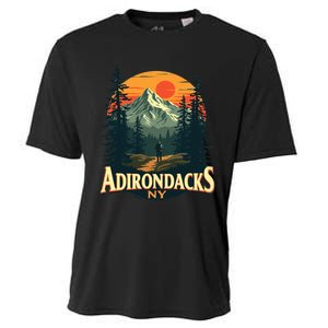 Adirondacks Ny Hiking Mountains Nature Lovers Design Cooling Performance Crew T-Shirt