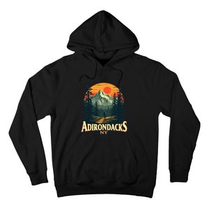 Adirondacks Ny Hiking Mountains Nature Lovers Design Hoodie