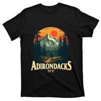 Adirondacks Ny Hiking Mountains Nature Lovers Design T-Shirt