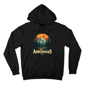 Adirondacks Ny Hiking Mountains Nature Lovers Design Tall Hoodie