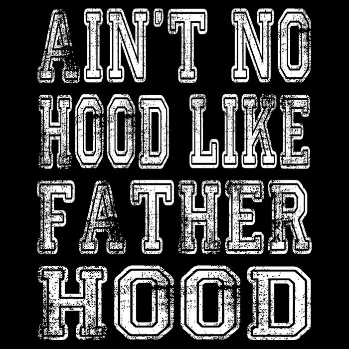 Aint No Hood Like Fatherhood FatherS Day City Backpack