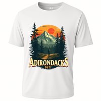 Adirondacks Ny Hiking Mountains Nature Lovers Cooling Performance Crew T-Shirt
