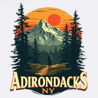 Adirondacks Ny Hiking Mountains Nature Lovers Cooling Performance Crew T-Shirt