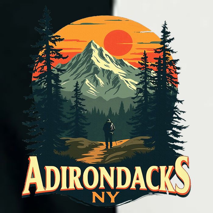 Adirondacks Ny Hiking Mountains Nature Lovers Infant Baby Jersey Bodysuit