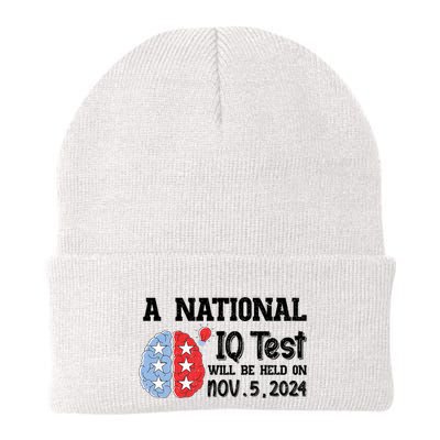 A National Iq Test Will Be Held On Nov 5 2024 Funny Election Beanie