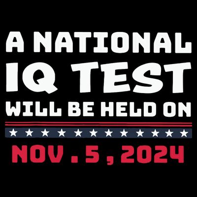 A National Iq Test Will Be Held On November 5th 2024 T-Shirt