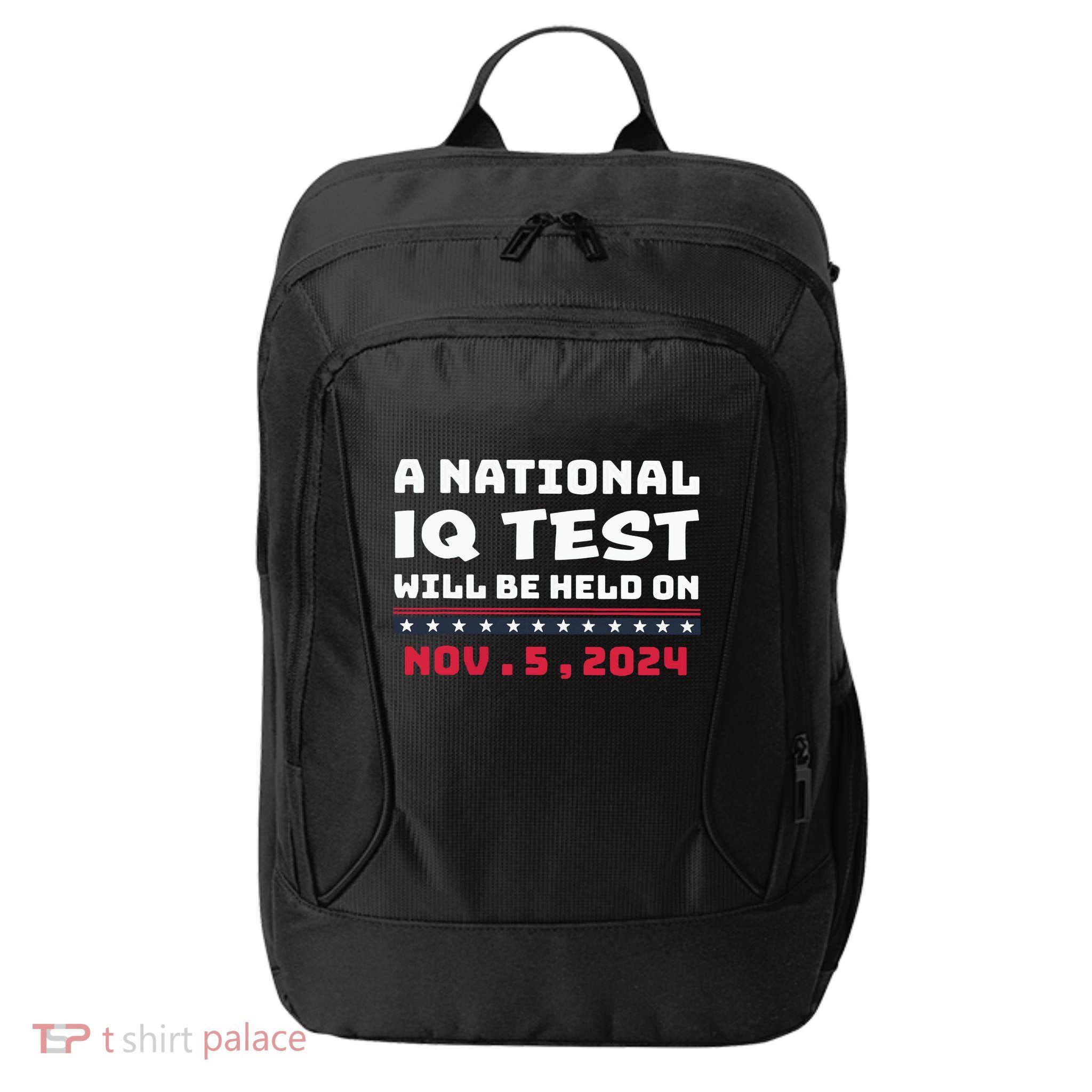 A National Iq Test Will Be Held On November 5th 2024 City Backpack